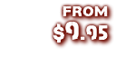 from $9.95