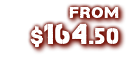from $164.50