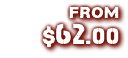 from $62.00